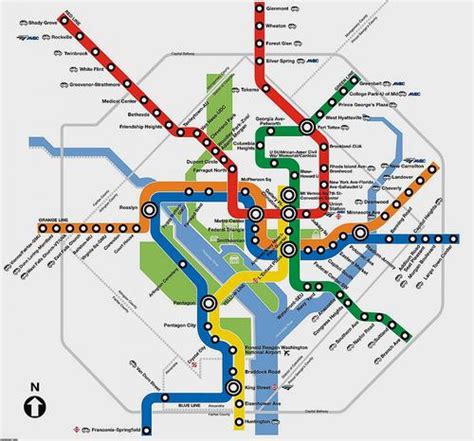 dc metro map trip planner